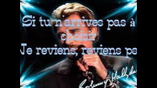 NE REVIENS PAS - JOHNNY HALLYDAY