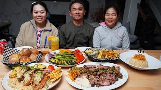 After Our Son Was Born, I Took My Family Out To The BEST STEAK HOUSE In My City To Celebrate by Quang Tran 74,163 views 1 month ago 14 minutes, 38 seconds