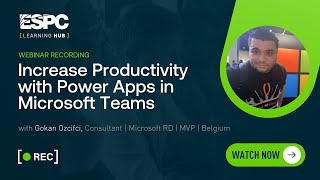 Increase Productivity with Power Apps in Microsoft Teams