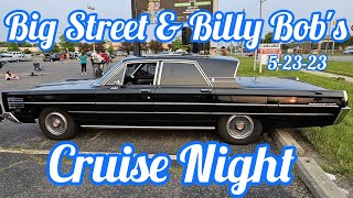 Big Street and Billy Bob’s Cruise Night Old Kmart Waterford Michigan May 23, 2023