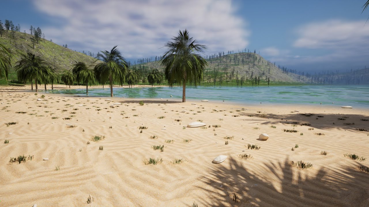 Unreal Engine Auto Landscape Material - YouTube