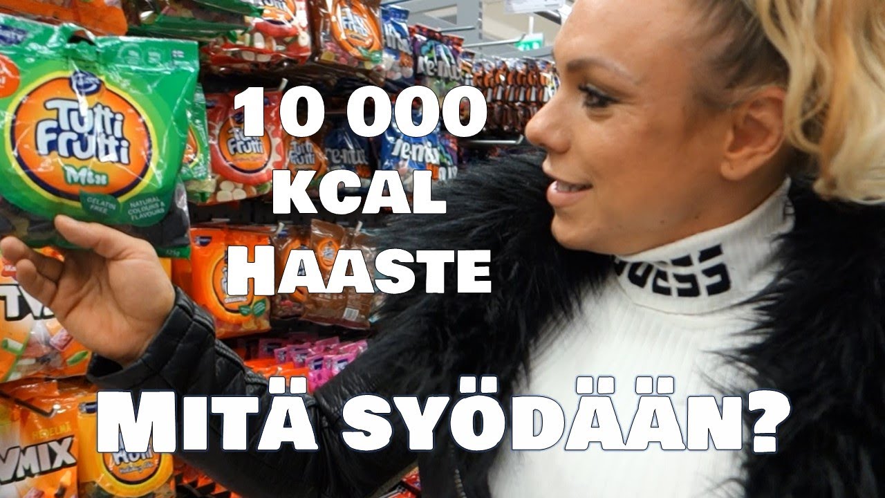 10 000 kcal haaste hyväksytty!