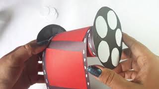 Línea de tiempo, estilo carrete fotográfico