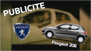 Publicité Peugeot 206, Le Sculpteur - L'AVENTURE PEUGEOT