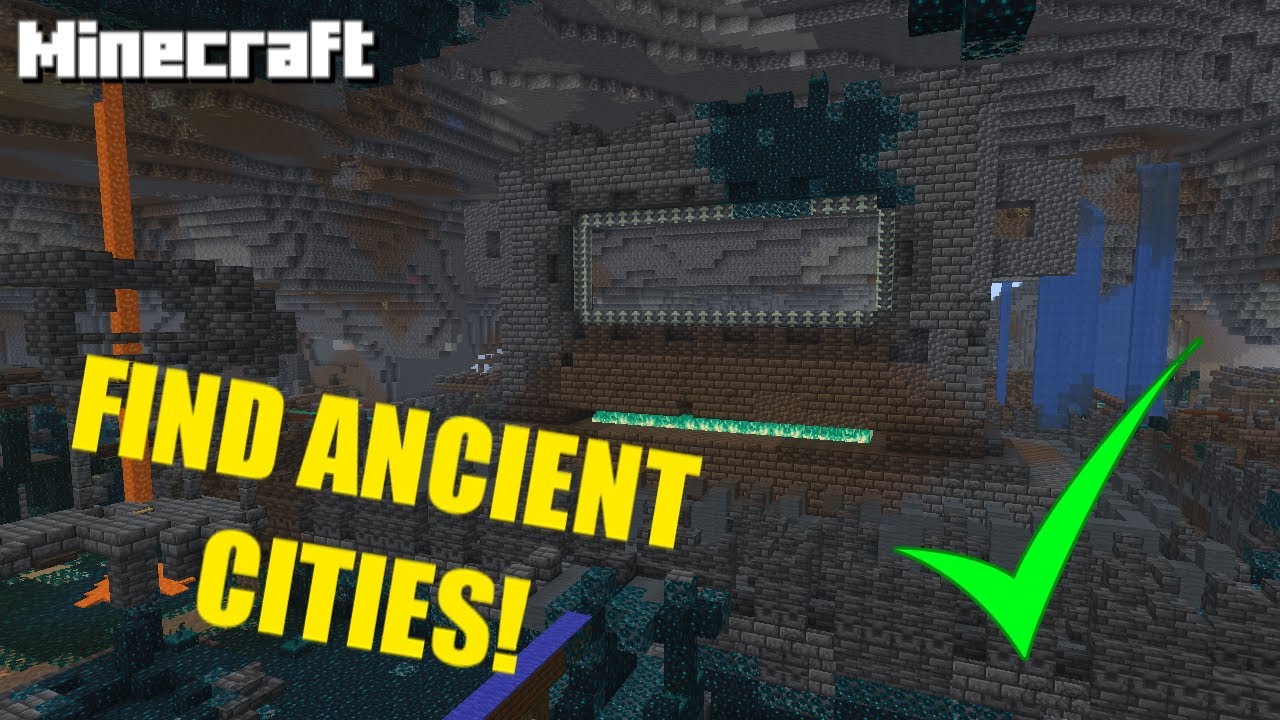 Как найти ДРЕВНИЙ ГОРОД в Minecraft!