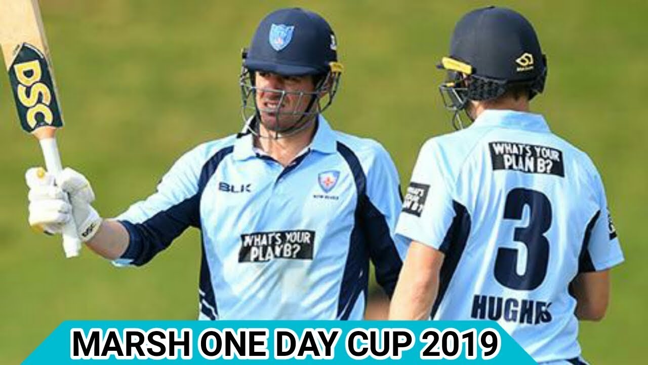 Henriques lifts Blues towards imposing target Marsh One Day Cup Live