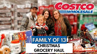 HUGE $1800 Christmas COSTCO HAUL Plus More! Family of 13