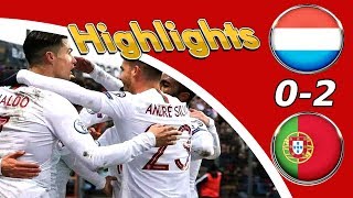 ไฮไลท์บอล ลักเซมเบิร์ก 0-2 โปรตุเกสสส (Highlights)