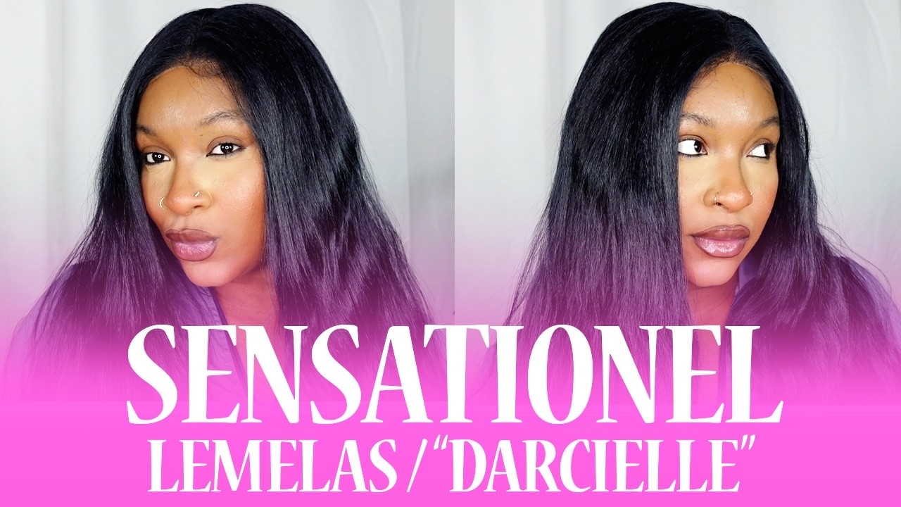 Потрясающий парик Lemelas Glueless HD 13x3 с кружевной передней частью - DARCIELLE | EBONYLINE.COM