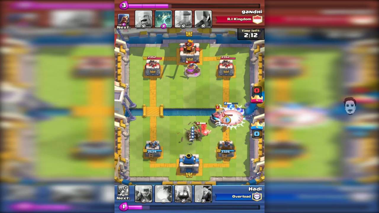 Clash Royale best sparky deck sparky+giant skeleton YouTube