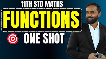 11th Maths |6.Functions |One Shot|Pradeep Giri Sir