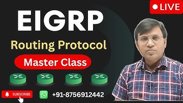 EIGRP Master Live Class | CCNP ENARSI Full Practical Training in Hindi | ICNT Gyan