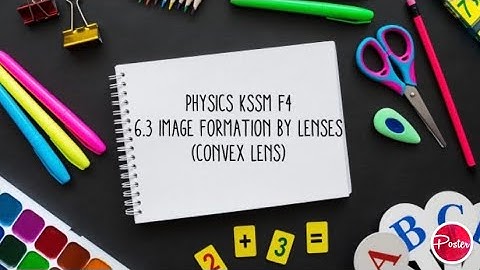 Image Formation by Convex Lens