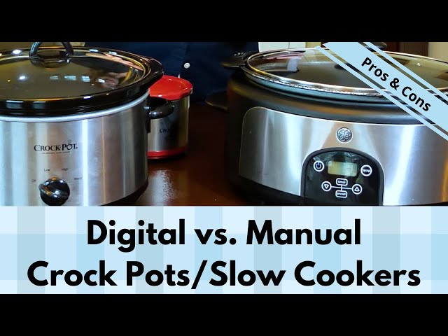 CrockPot 8-Quart Manual Slow Cooker with Dipper