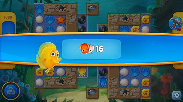 Fishdom. Level 1688