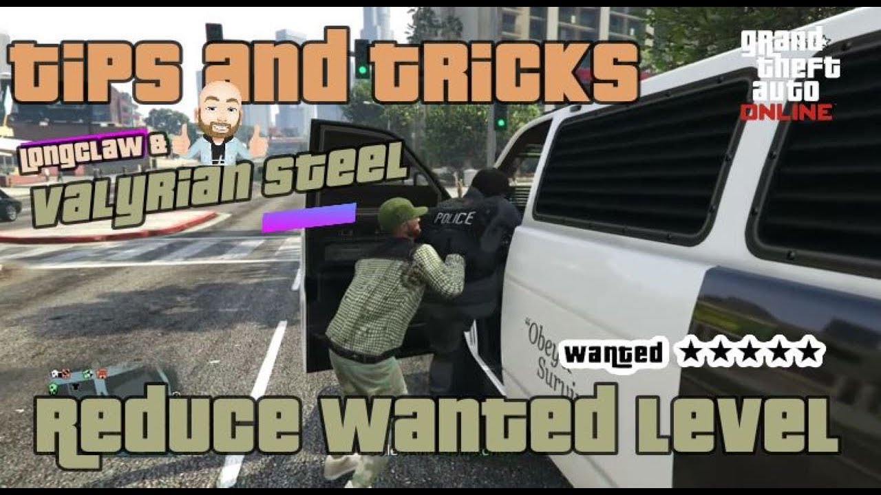  GTA  Online  Tips and Tricks Reduce  Wanted Level YouTube