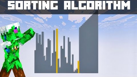 Sorting Algorithm in Minecraft Bedrock — Made Entirely with Commands!