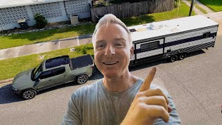 First Heavy Tow in Rivian R1T!
