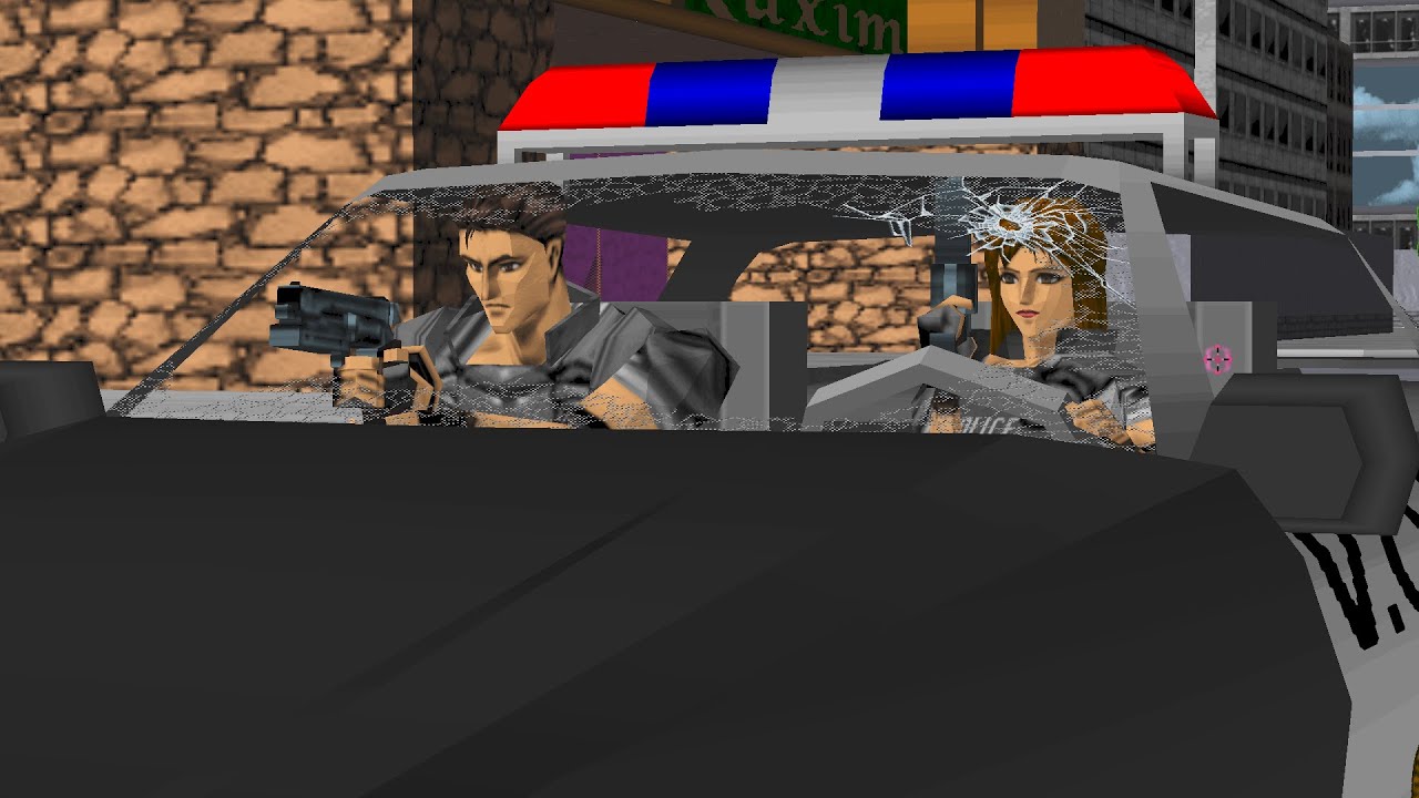 Virtua Cop 2 - Janet (P2) Longplay, Hardest difficulty (SEGA Model 2 Emulator)