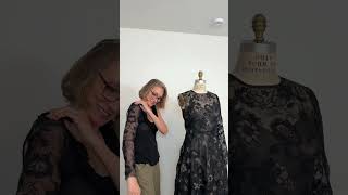 French Seam armhole & sleeve inseam  is way to go for sheer #fashiondesign #sewingtips #slowfashion