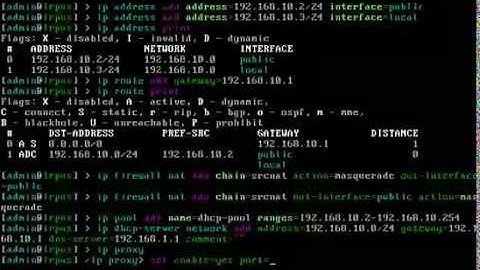 konfigurasi mikrotik dasar berbasis CLI