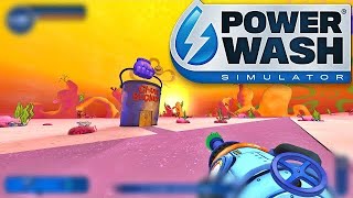 Cleaning Bikini Bottom In Powerwash Simulator Power Wash Simulator