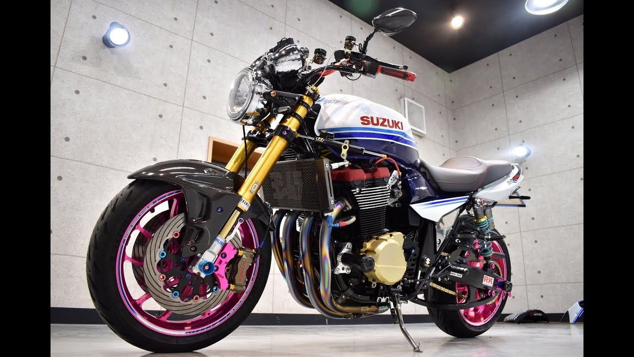 スズキ・GSX1400のガラスコーティング【リボルト埼玉北】