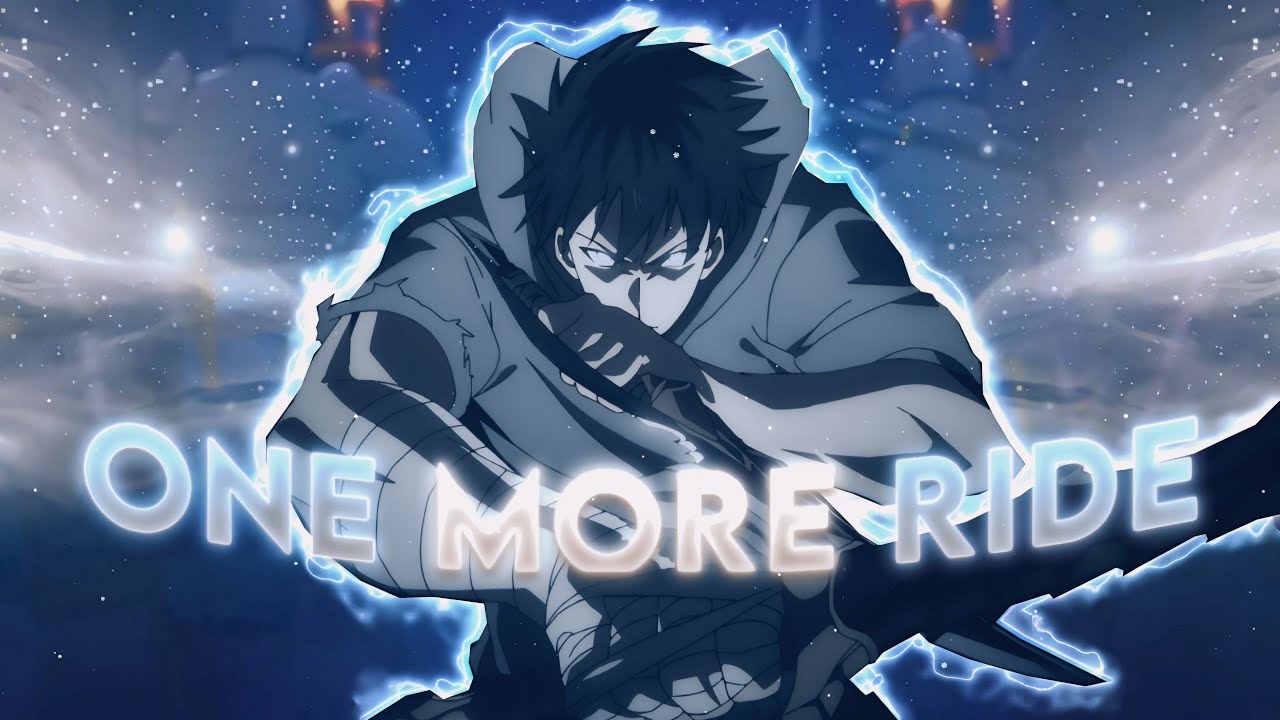 One More Ride | Sung Jin-Woo | Solo Leveling [AMV/Edit] - YouTube