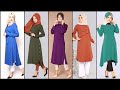 Simple Hijab Short Dress