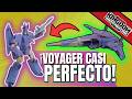 ¡Un Voyager Casi PERFECTO! | Cyclonus Voyager Class Transformers WFC Kingdom Review En Español