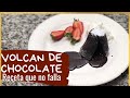 Receta de VOLCÁN DE CHOCOLATE PERFECTO! | COULANT DE CHOCOLATE