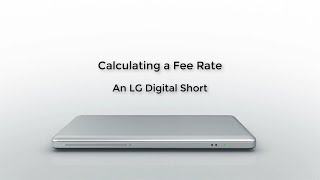Calculating a Fee Rate