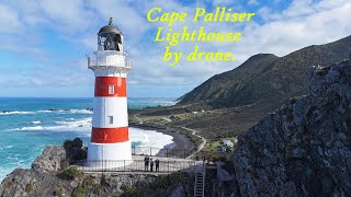 Cape Palliser Lighthouse by Drone.