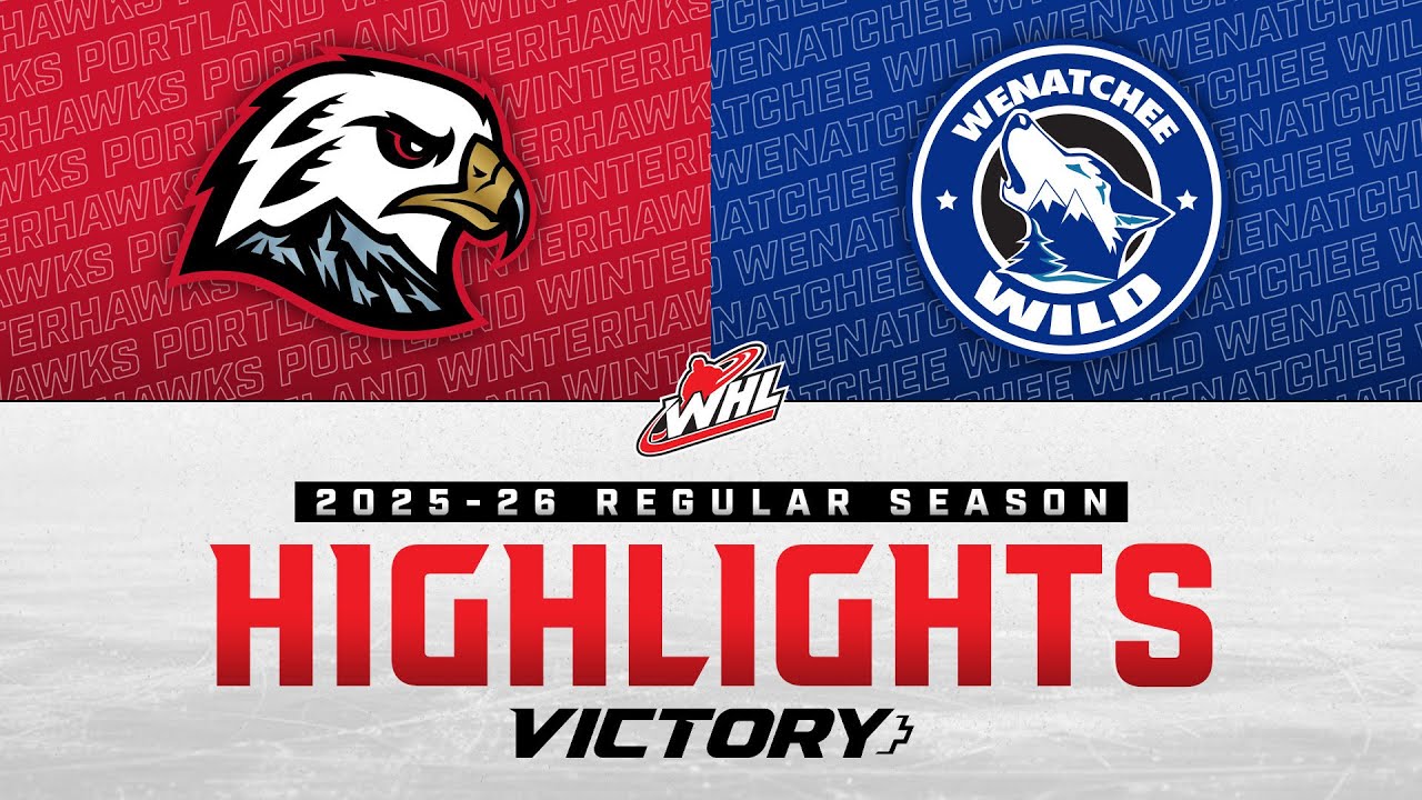 Portland Winterhawks at Wenatchee Wild 01/16 | WHL Highlights 2025-26