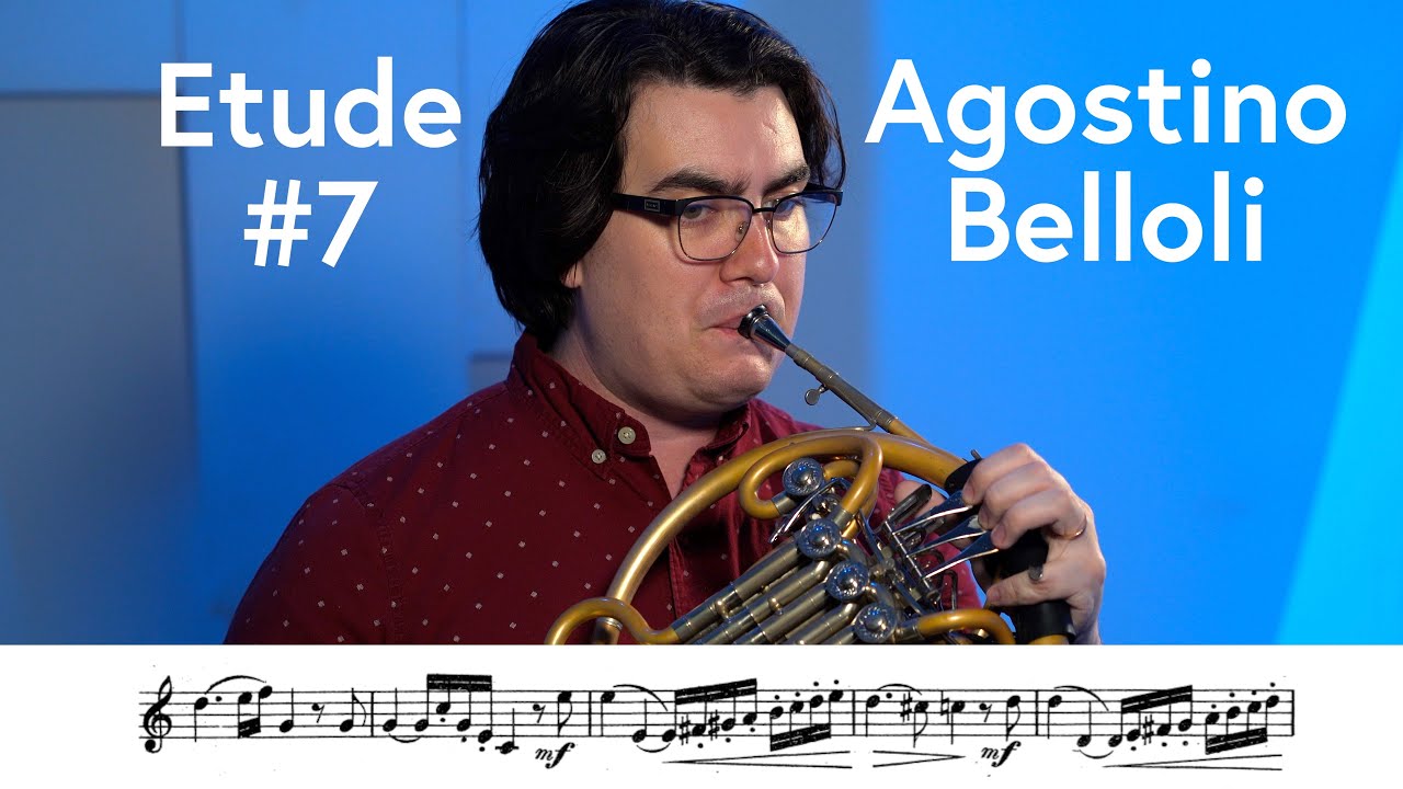 Agostino Belloli, Etude #7 from 
