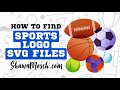 How to find Sports Logo SVG Files