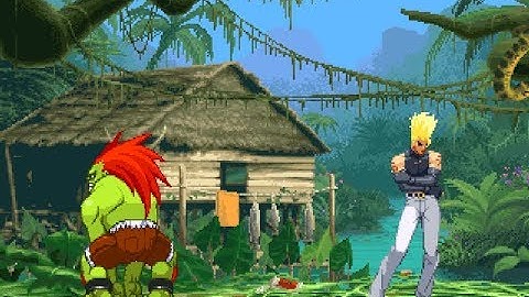 Blanka vs Benimaru Nikaido