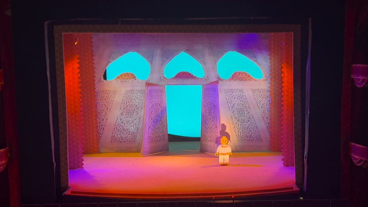 Blackout scene | Disney's Aladdin the musical Set Model