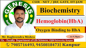 Hemoglobin | Biochemistry | New online "Batch" for CSIR NET/JRF | IIT-JAM |