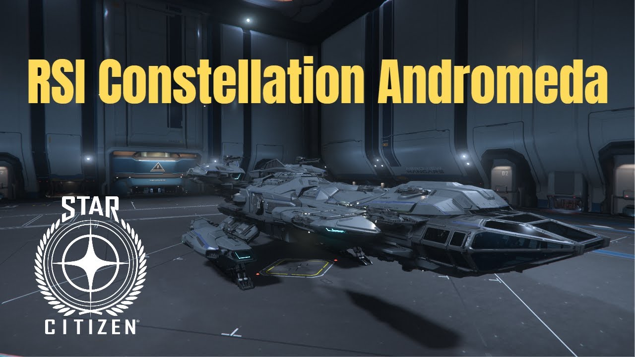 RSI Constellation Andromeda Ship Tour - Star Citizen 4.3.1 - YouTube