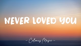 Evie Clair - Never Loved You (Lyrics) 🎼