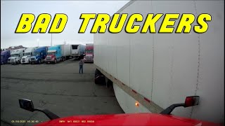 A Day in The Life of an American Truck Driver - Road Rage, Brake Check, Car Crash, Instant Karma USA