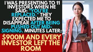 I Was Replaced as Lead on a $900M Signing — They Took My Seat Mid-Deal and Every Investor Walked Out