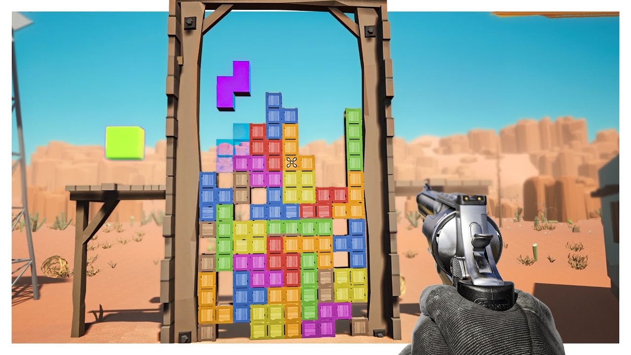Tetris… but with a Gun