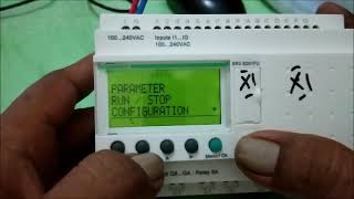 Memprogram Ladder Diagram Rangkaian DOL pada Zelio Smart Relay dengan Konsol