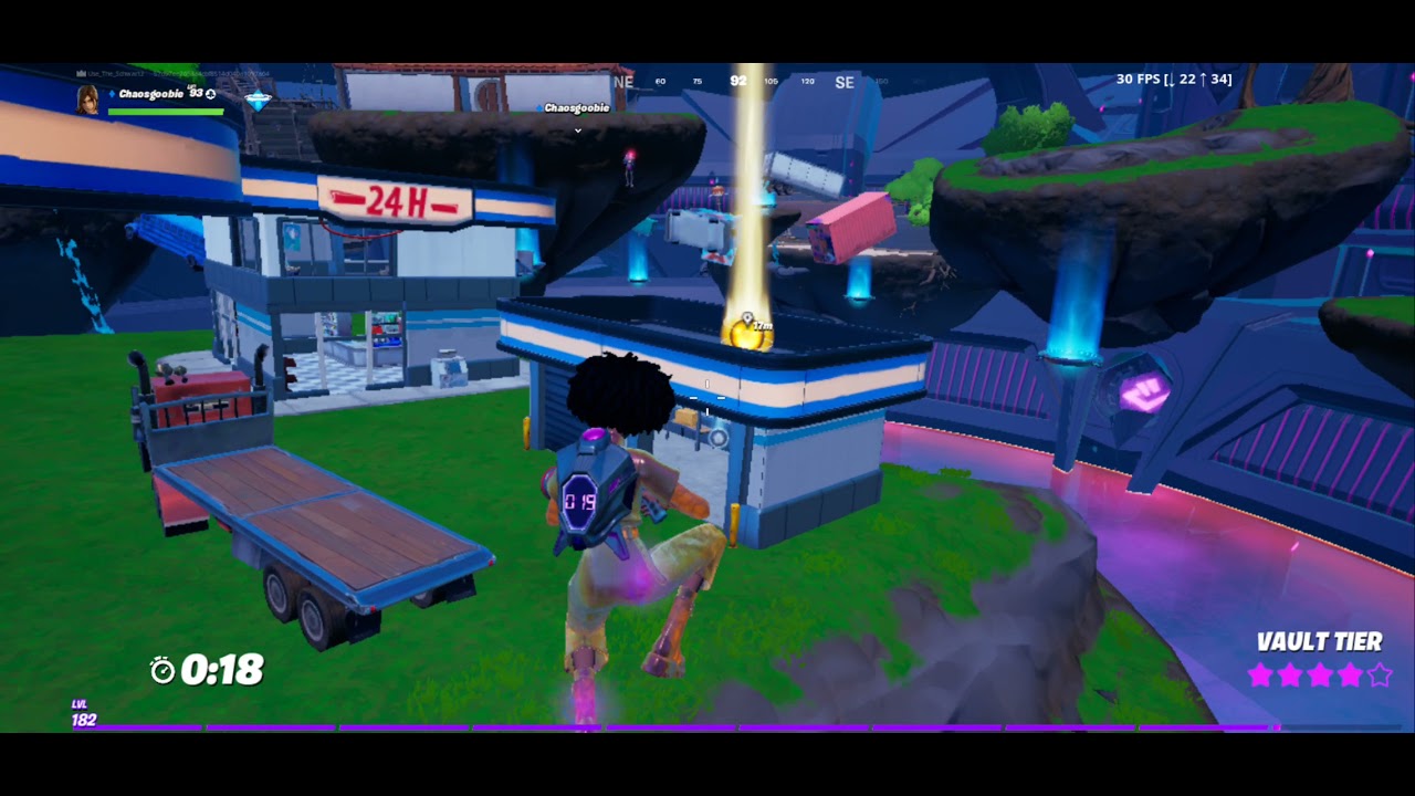 GOLDEN DOCTOR SLONE Skin - Duos Victory Royale LVL 182 Fortnite (Season 7)