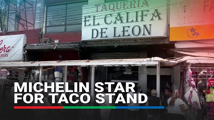 Mexico City taco stand gets ‘surprise’ Michelin Star