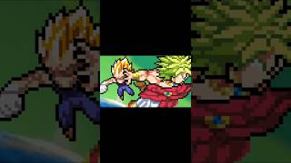 vegeta vs broly sprite animation #spriteanimation
