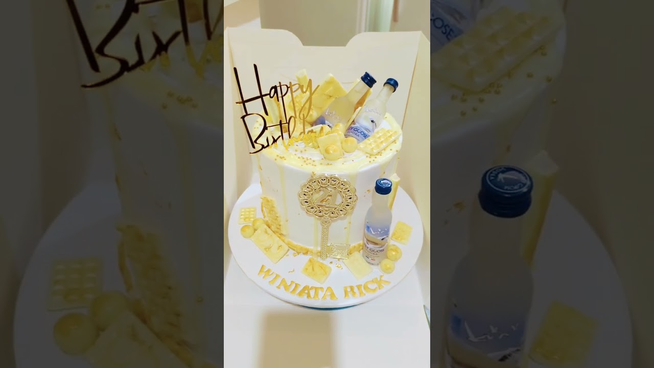 GREY GOOSE VODKA cake