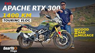 Tvs Apache Rtx 300 Touring Review | 1400 Kms Real World Test